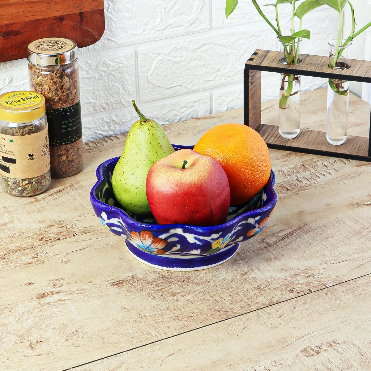 Exellus Ceramic Fruit Tray for kitchen.