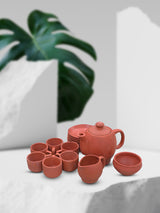Vridhi Terracota Tea / Coffee Set (06+01) Pcs