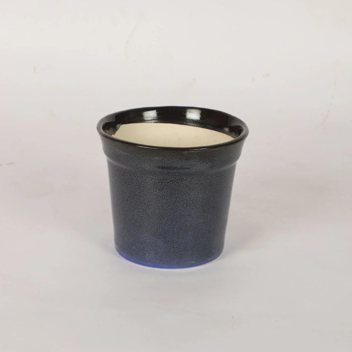 Rim Round Ceramic Plant Pots Modern Planter