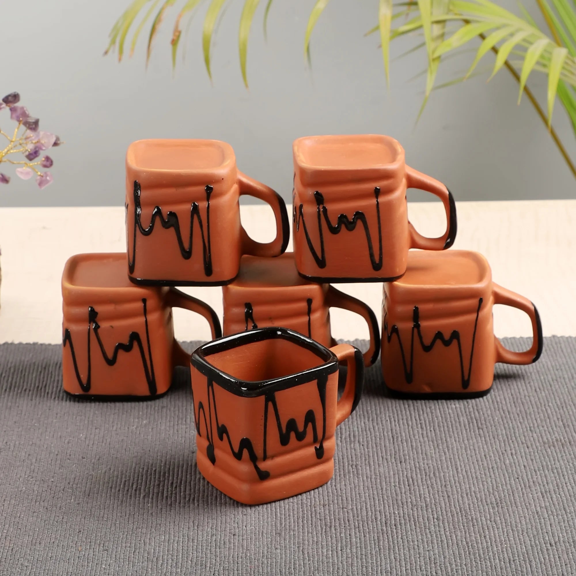 Orchi Terracota Tea Cups