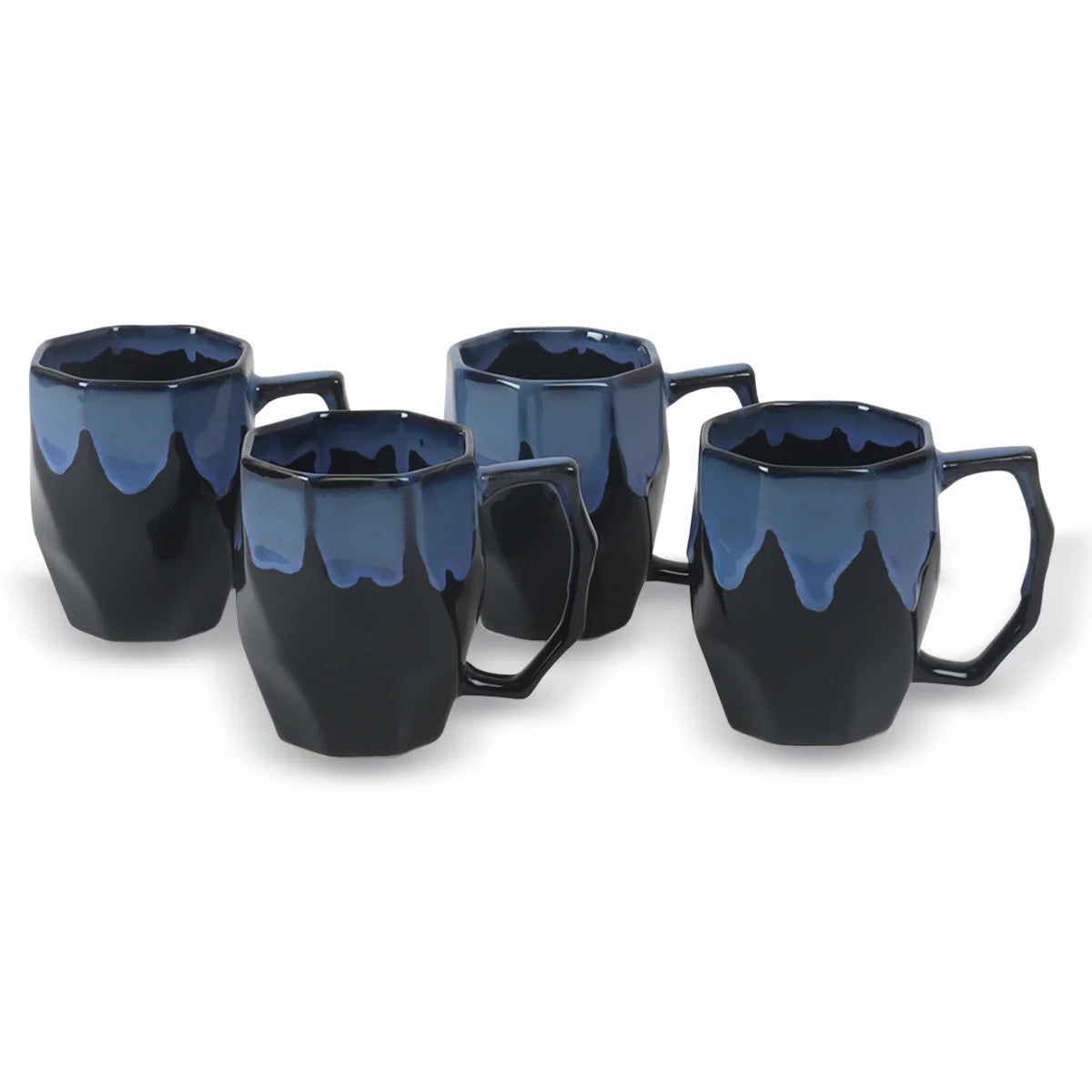 Isobel Ceramic Blue Cup set for kitchen.