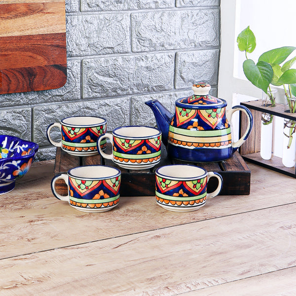 Faris Ceramic Tea Set for kitchen
