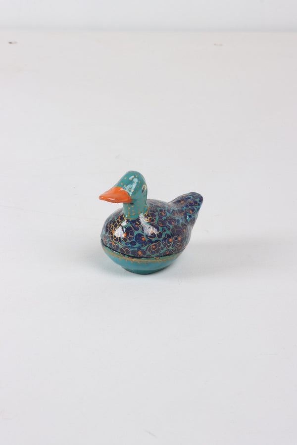 Adivant ceramic Blue Decor Duck for décor